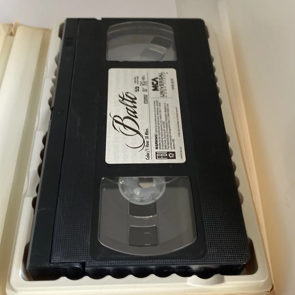 Balto VHS Video Tape